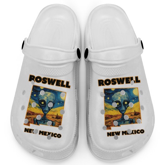 Roswell New Mexico - Alien Clogs