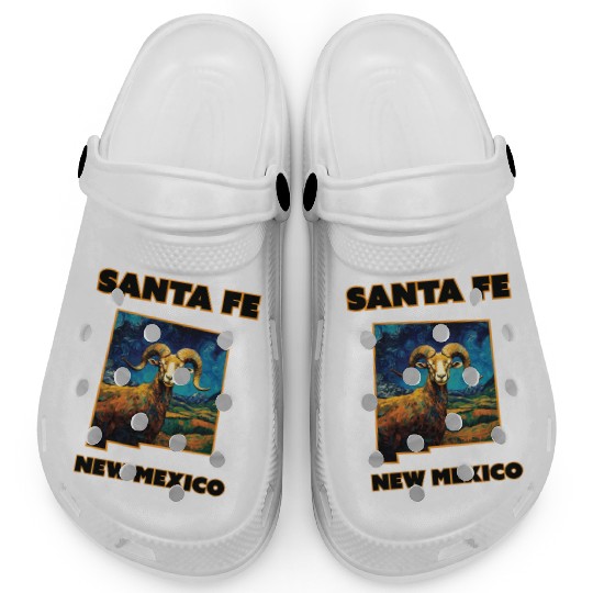 New Mexico - Big Horn Sheep Clogs