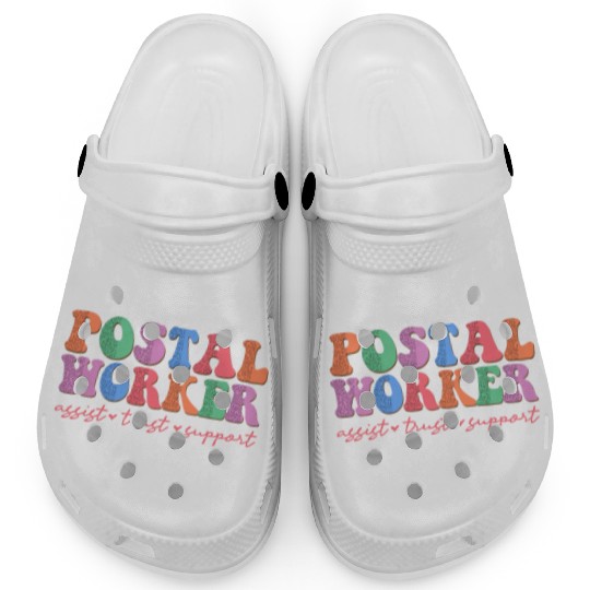 Postal worker assist trust support Clogs