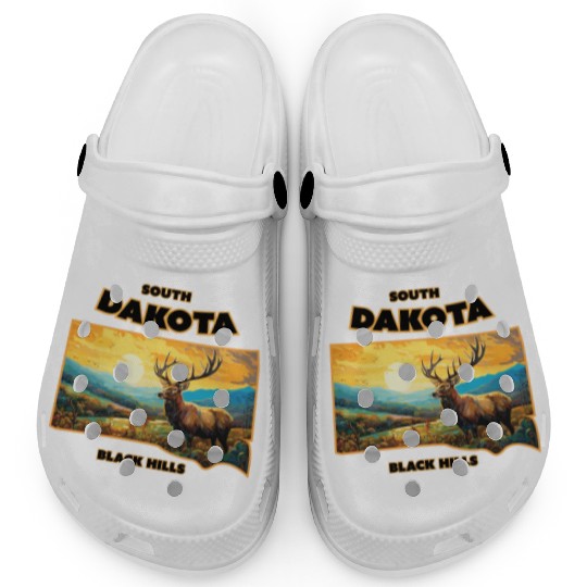 South Dakota - Elk Clogs