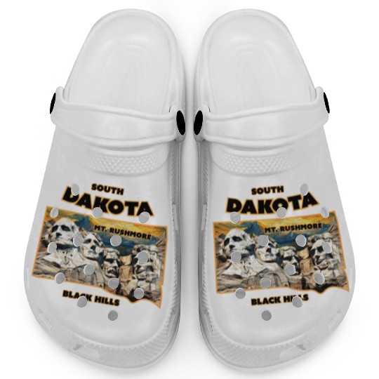 South Dakota - Mount Rushmore Clogs
