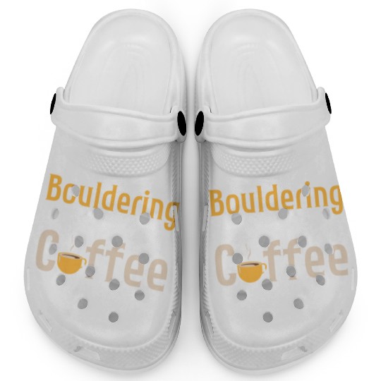 Bouldering Fueled By Coffee Climbing Boulder Clogs