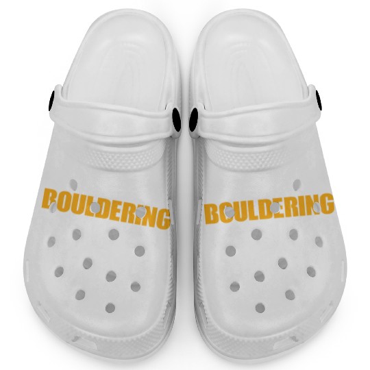 I'd Rather Be Bouldering Climbing Boulder Clogs