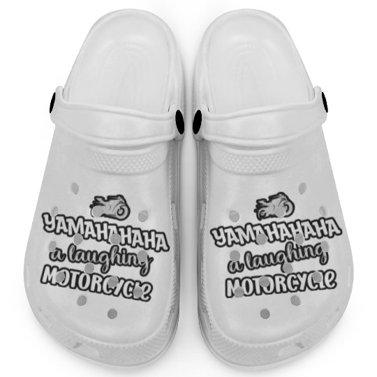Yamahahaha - a laughing motorcycle Clogs