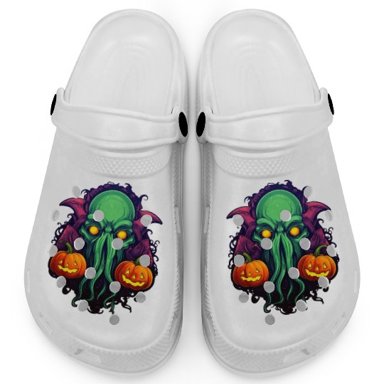 Halloween with Cthulhu Clogs