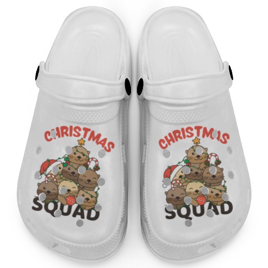 Otter Christmas Tree Christmas Squad Otter Clogs