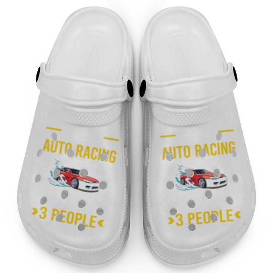 3 People Auto Racing Automotive Autosport Clogs