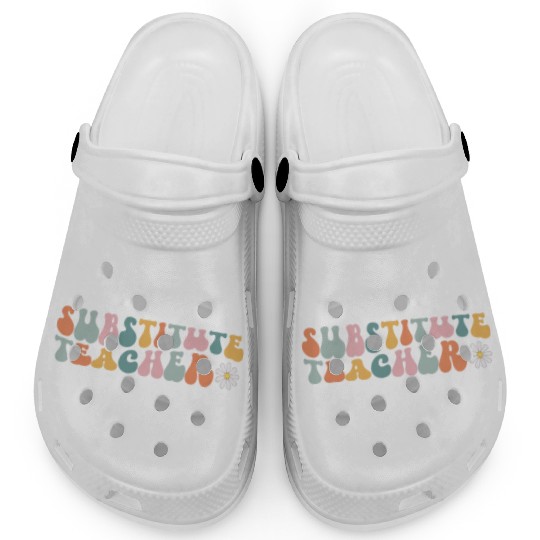 Substitute Teacher Replacement Educator Clogs