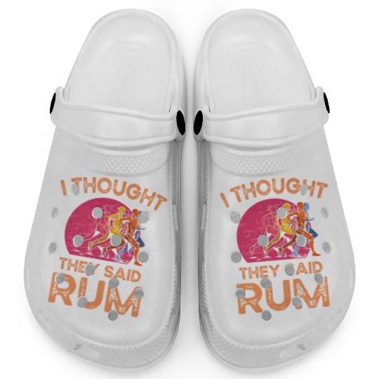 I Thought They Said Rum Athletic Athlete Clogs
