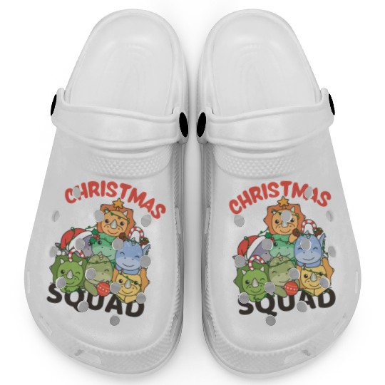 Dinosaur Christmas Tree Christmas Squad Dinos Clogs