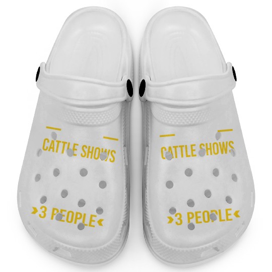 3 People Cattle Show Clogs