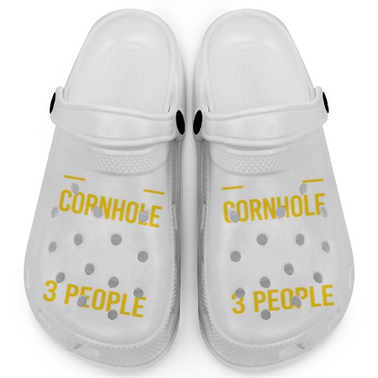 3 People Cornhole Clogs