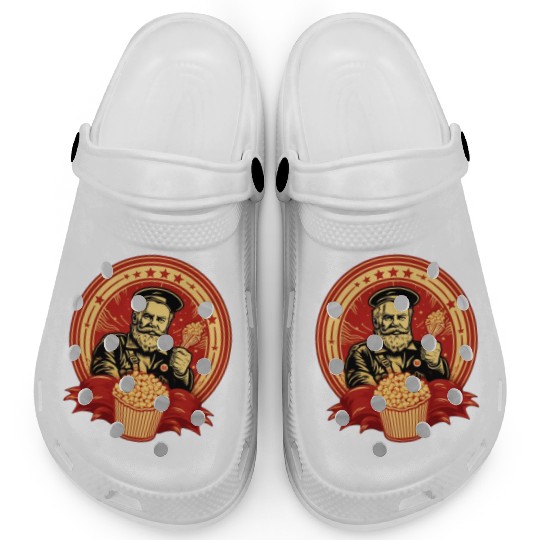 Popcorn Communist Propaganda #1 Clogs