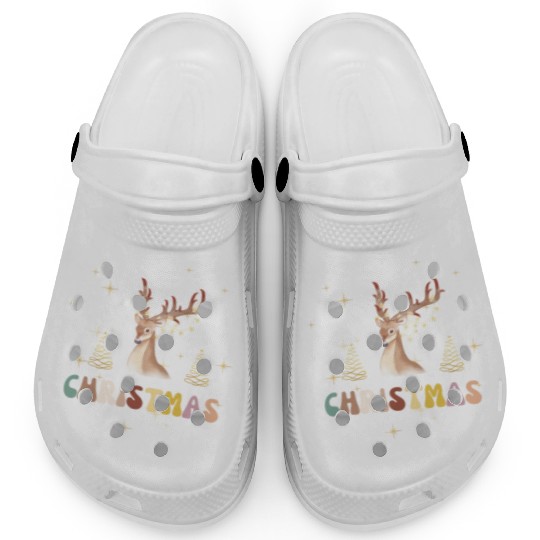reindeer christmas Clogs