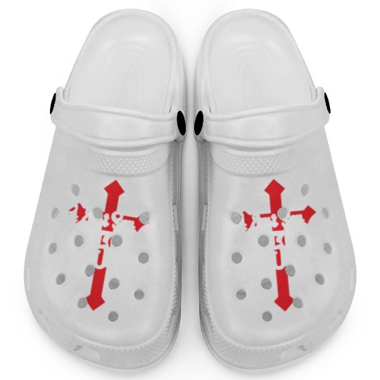 Just Say Jesus Love Jesus Christian Christmas Clogs