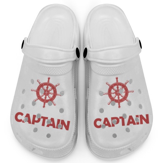I'm The Captain Get Over It Yachting Pontoon Clogs