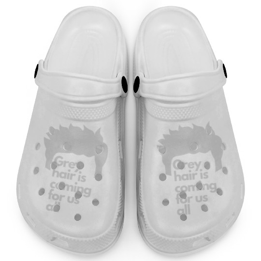 Grey Hair is coming for us all Clogs