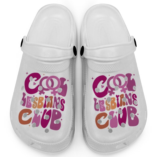 Cool Lesbians Club Cool Pride Club Pride Clogs