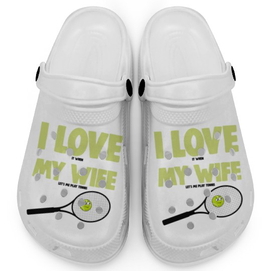 I love My Wife Clogs