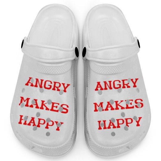 Angry Music Makes Me Happy 6 Clogs