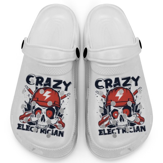 Crazy Electrician Powerline Technician Wiremen Clogs