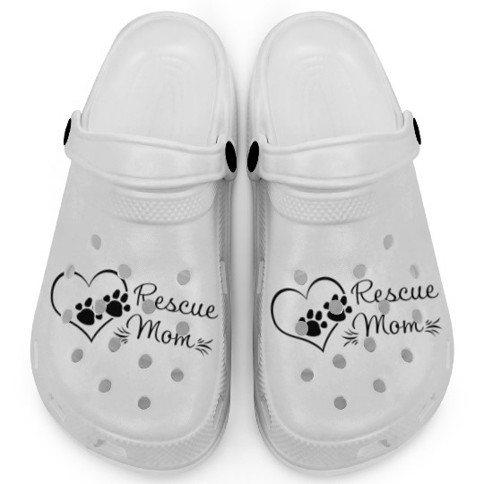 Rescue Mom - Dog Rescue Mom Clogs