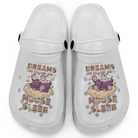 Dreams Are Calling Youth Cute Moose Clogs