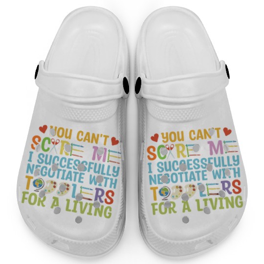 Daycare Teacher Funny Clogs