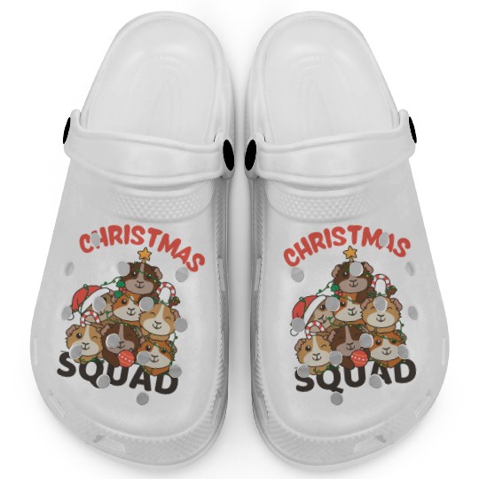 Guinea Pig Christmas Tree Christmas Squad Clogs