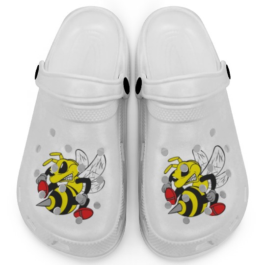 Ew People Angry Bee Clogs