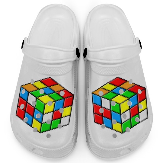rubiks cube Clogs