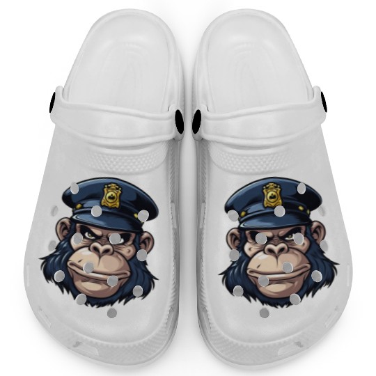 Monkey policeman Clogs