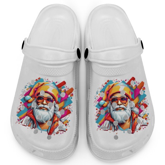 Y2K Santa Claus Clogs