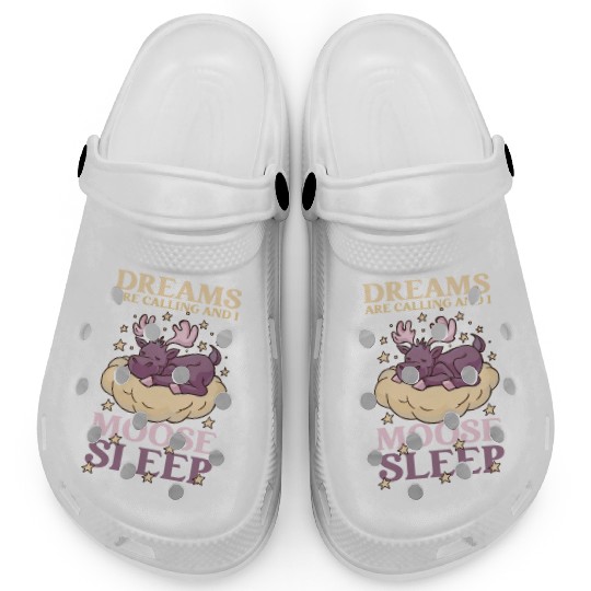Dreams Are Calling Youth Cute Moose Clogs