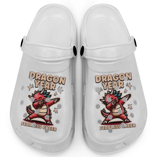 Dragon Kids Year of the Dragon Dabbing Clogs