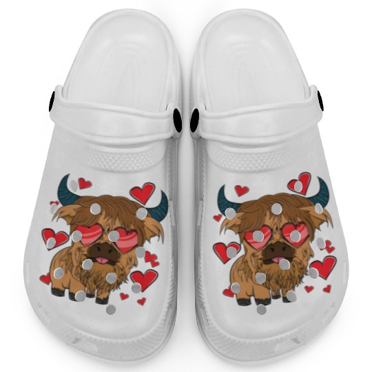Plain Highland Cow Clogs