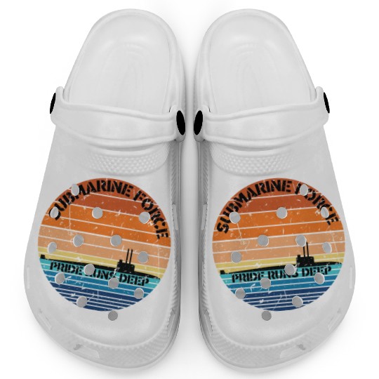 Sunset Navy Submarine Force Pride Runs Deep Clogs