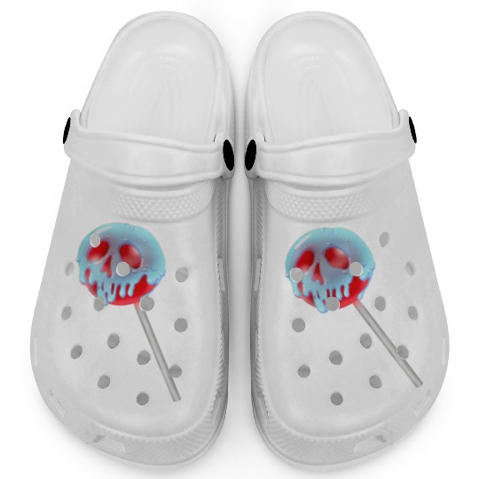 Poison Apple Halloween Candy Lollipop Clogs