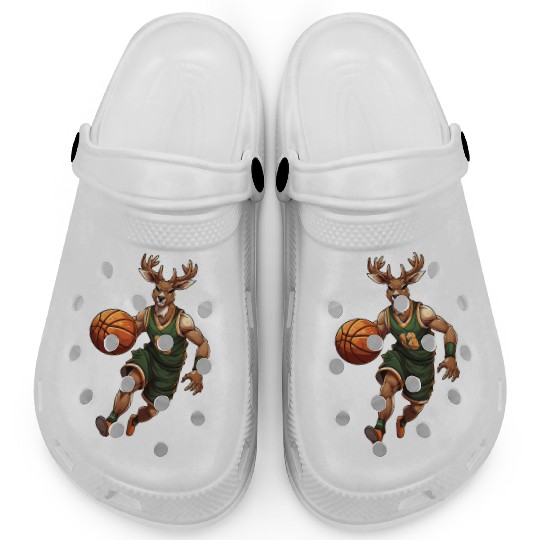 Basketball deer Clogs