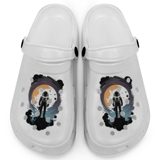 astronauts enter the space dimension Clogs