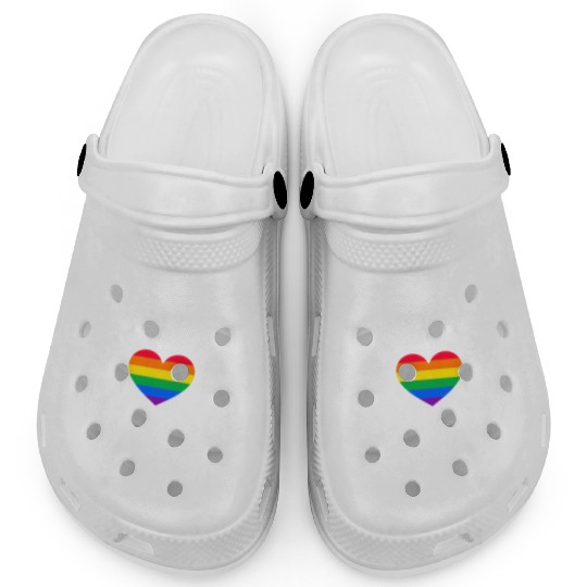 Free Mom Hugs, Free Mom Hugs Rainbow Gay Pride Clogs