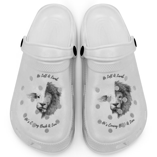 He Left A Lamb 4500 x 5400 px Clogs