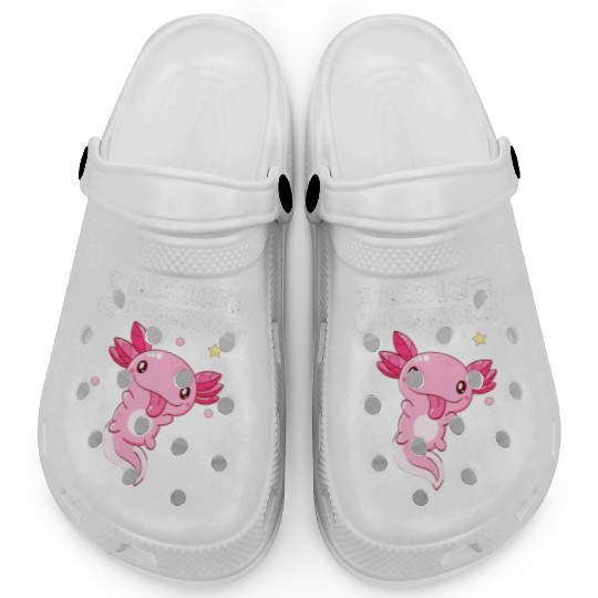 I Axolotl Questions Axolotl funny Axolotl Retro Clogs