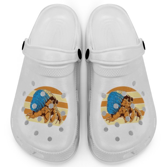 Sea Creature Seafood Shells Hermit Crab Lover Clogs