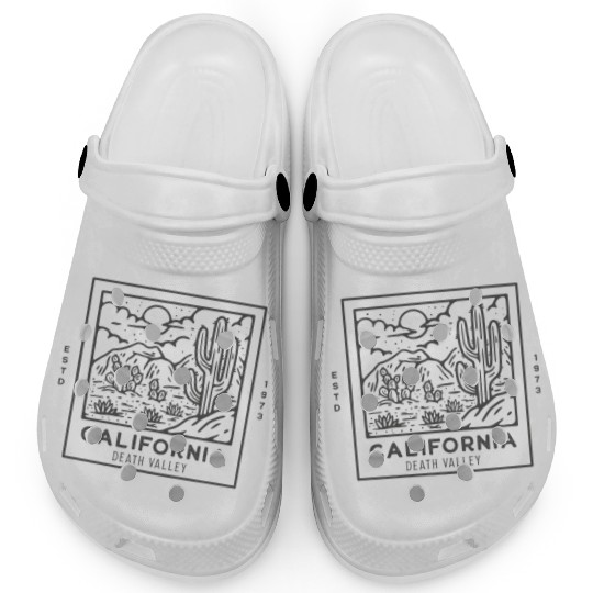 CALIFORNIA DEATH VALLEY Clogs