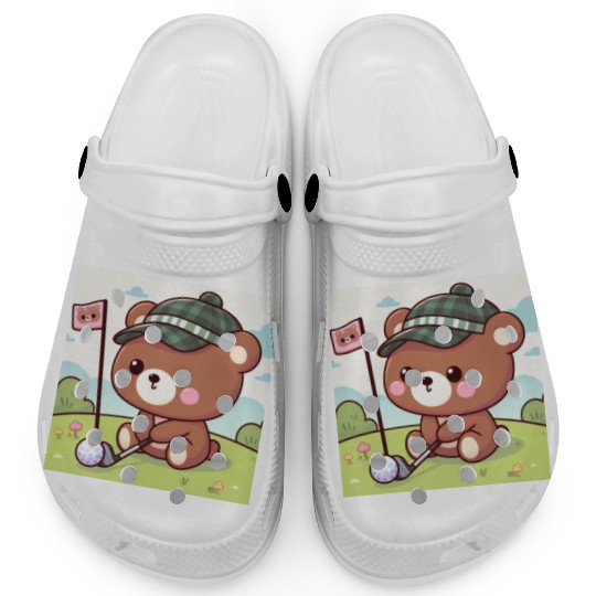 Golfing bears Clogs