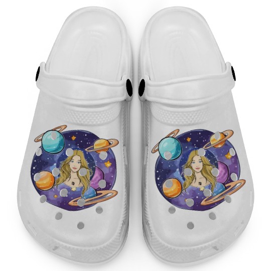 Virgo zodiac sign Clogs