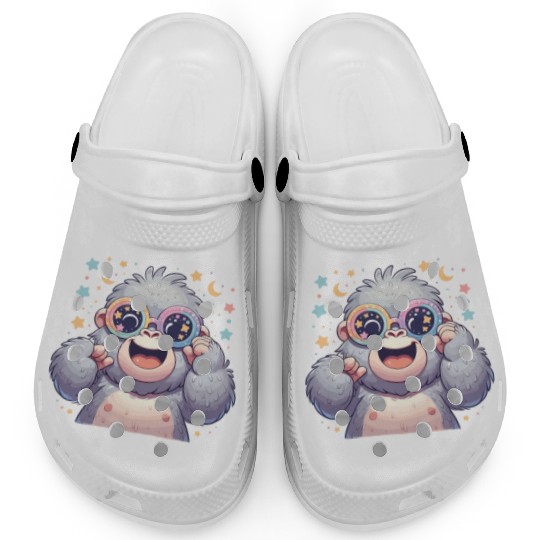 Gorilla With Sunglasses Clogs