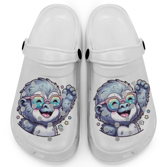 Gorilla With Sunglasses Clogs