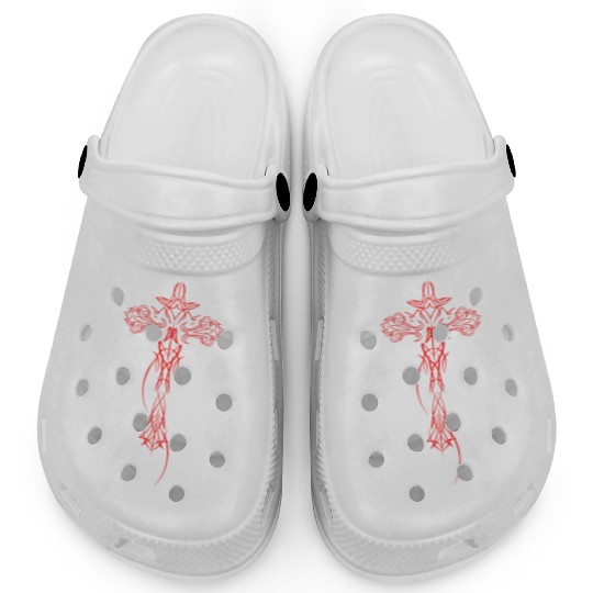 Cyber Crucifix Awesome Cybersigilism For Geometric Clogs